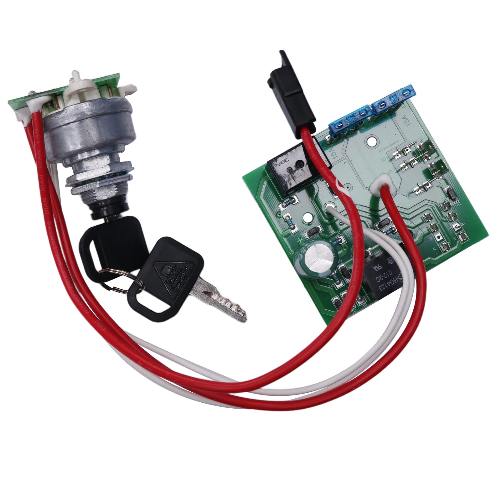 ちー AM132500 Ignition Key Switch Module w/Replaceable Ignition